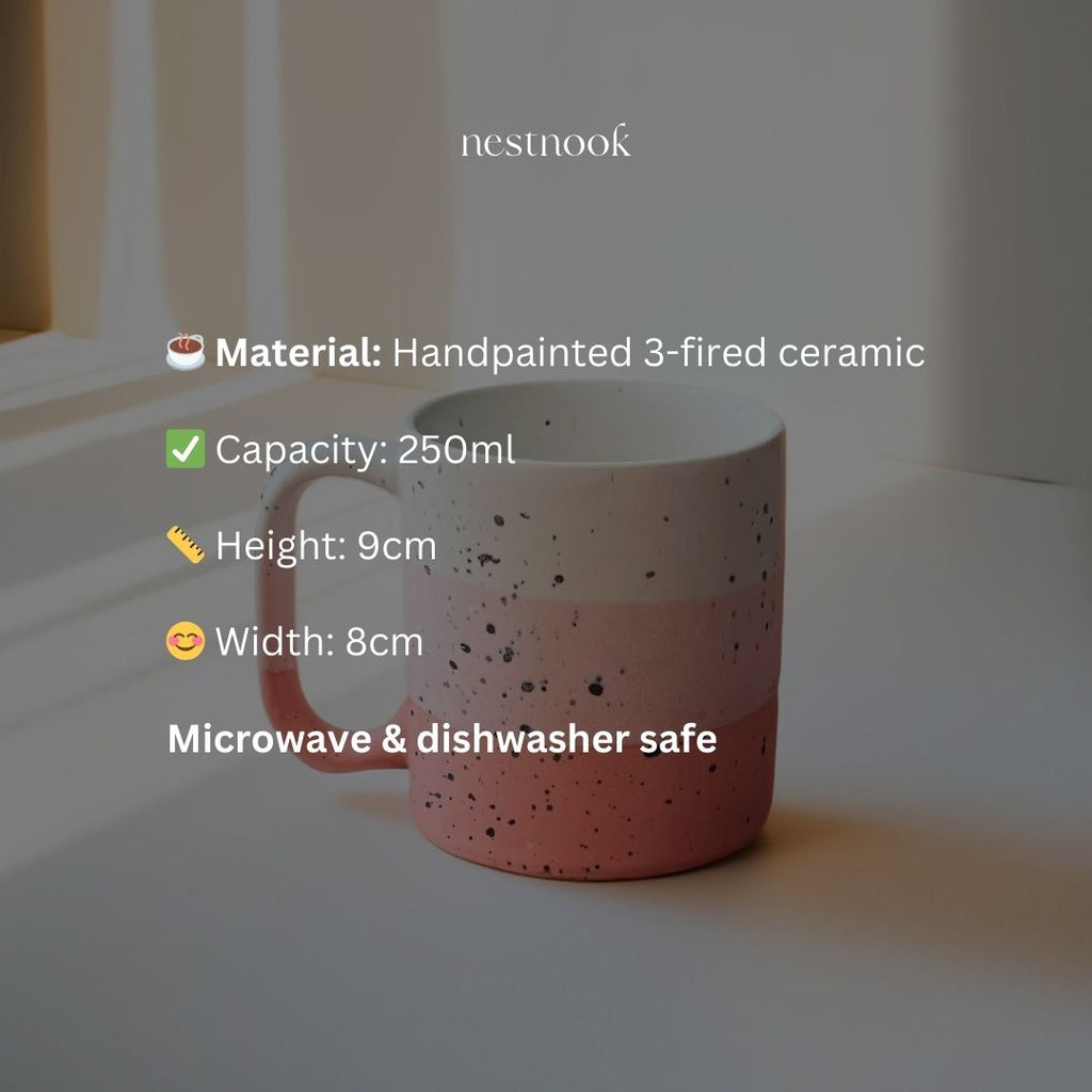 Shades of Pink Matte Mug