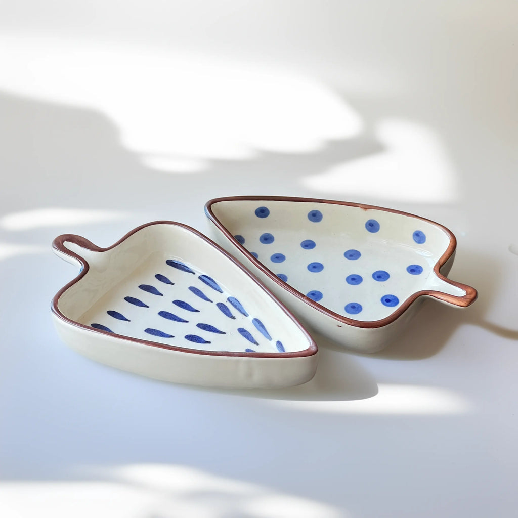 Leafs Serving Plates Set | Large