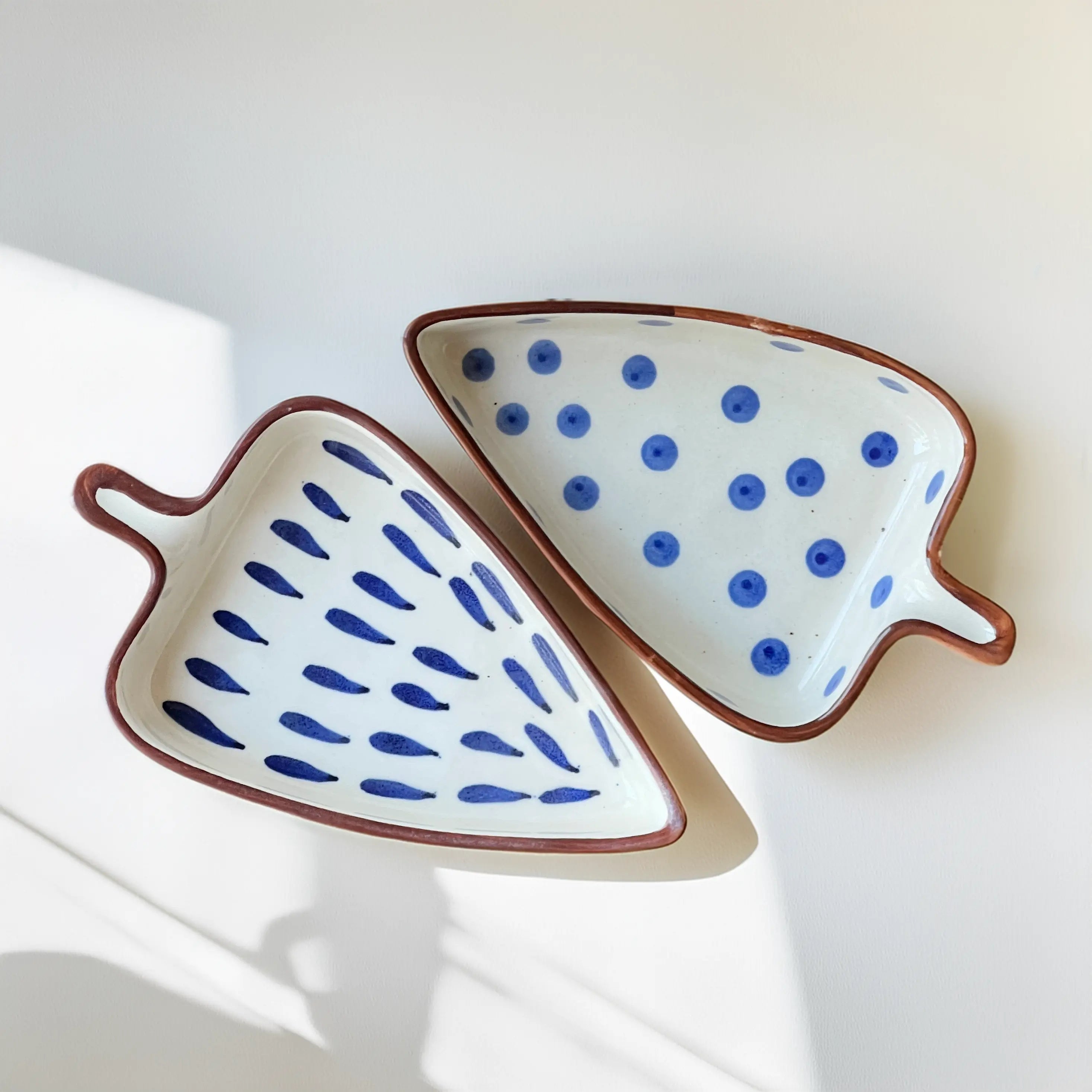 Leafs Serving Plates Set | Large