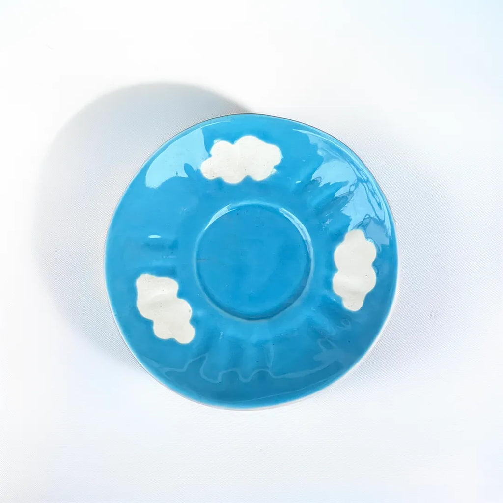 Blue Sky Mug & Saucer Set