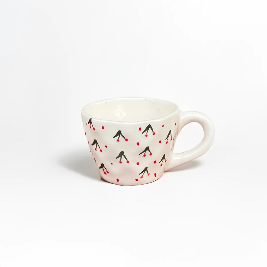 Embossed Cherries Breakfast Set