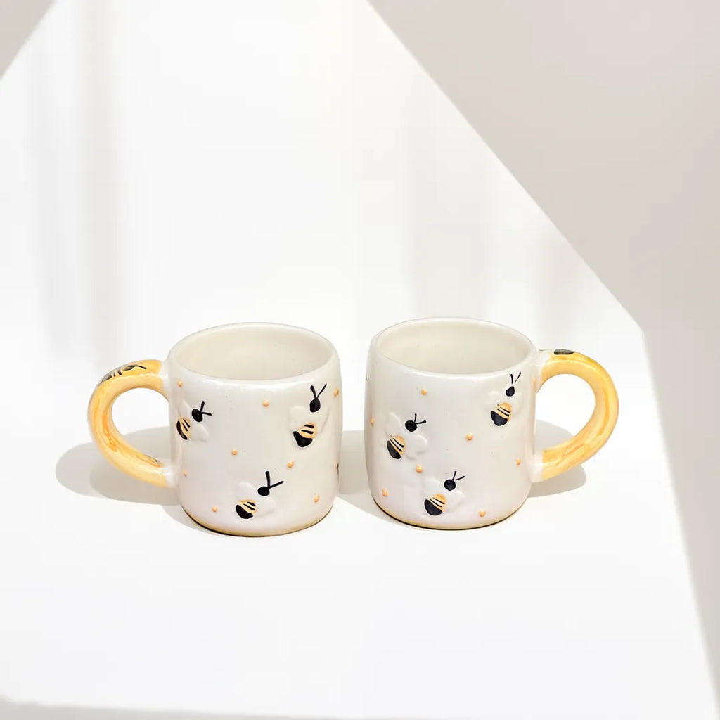 Honeybee Mugs (set of 2)