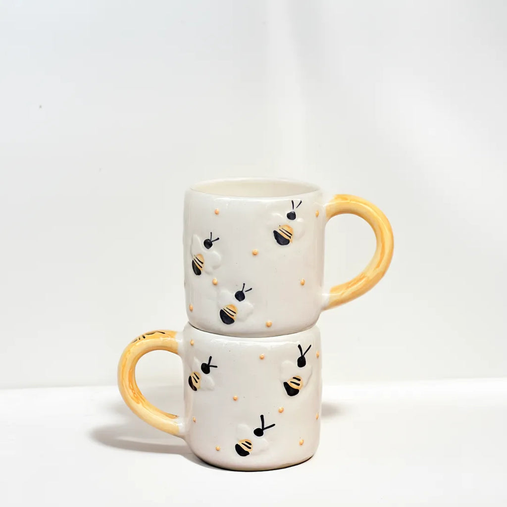 Honeybee Mugs (set of 2)
