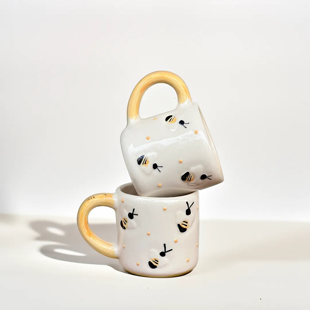 Honeybee Mugs (set of 2)