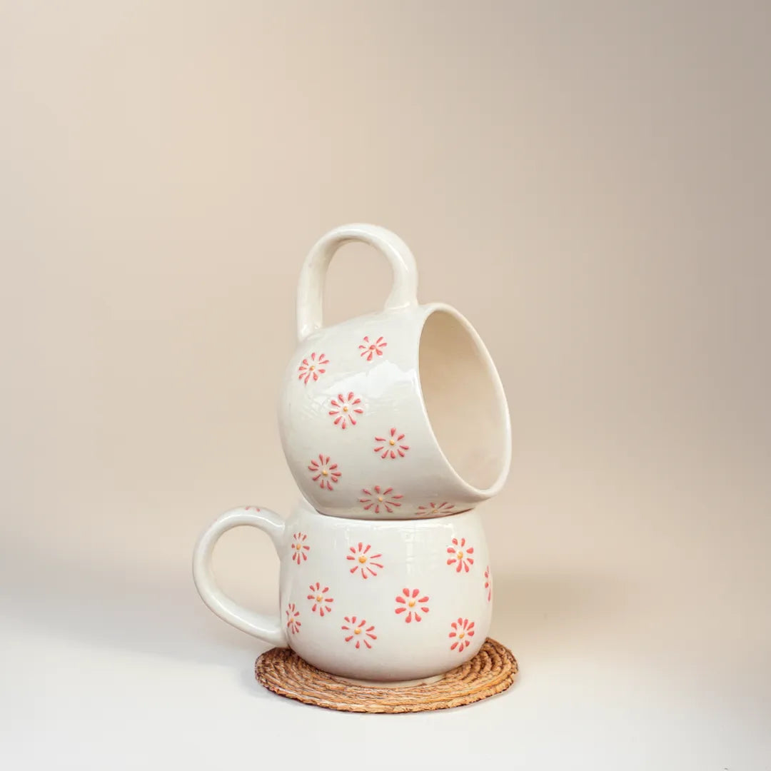 Pink Sunrise Mug - Large