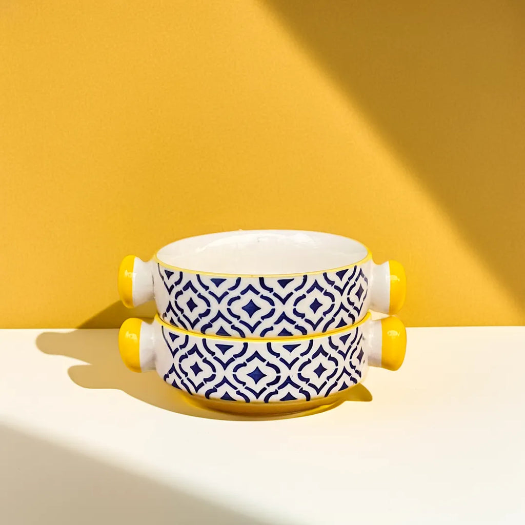 Mosiac Breakfast Bowls (set of 2)