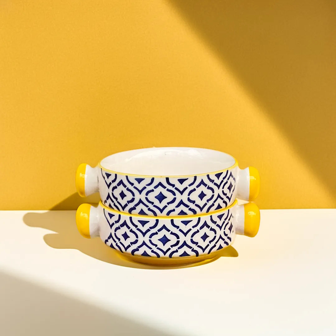 Mosiac Breakfast Bowls (set of 2)