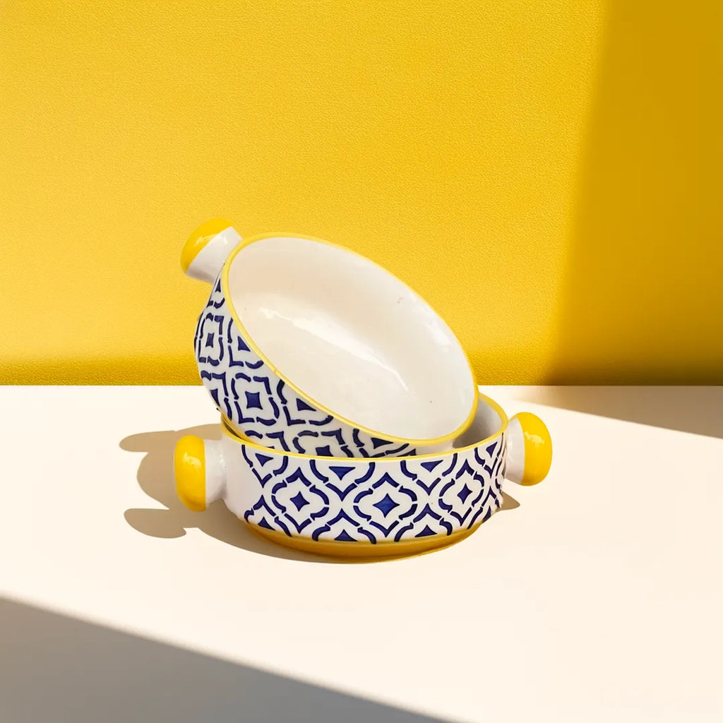 Mosiac Breakfast Bowls (set of 2)