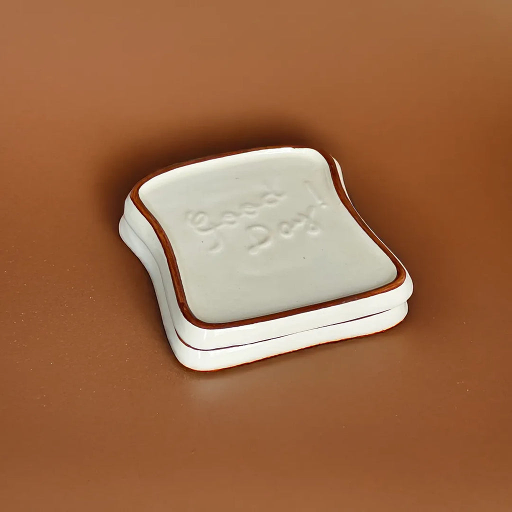 Bread Shaped Sandwich Plates (set of 2)