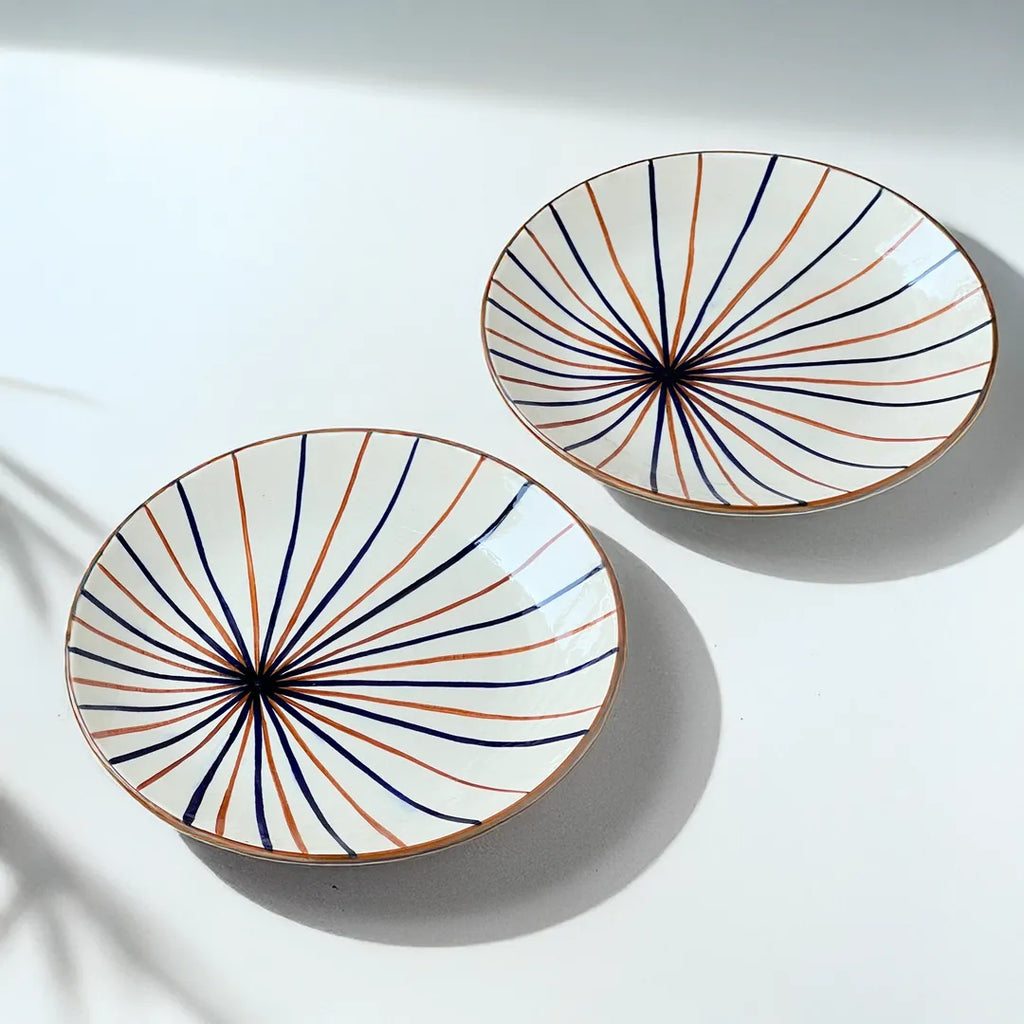 Chakra Quarter Plates (set of 2)