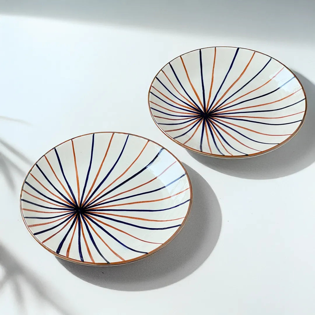 Chakra Quarter Plates (set of 2)