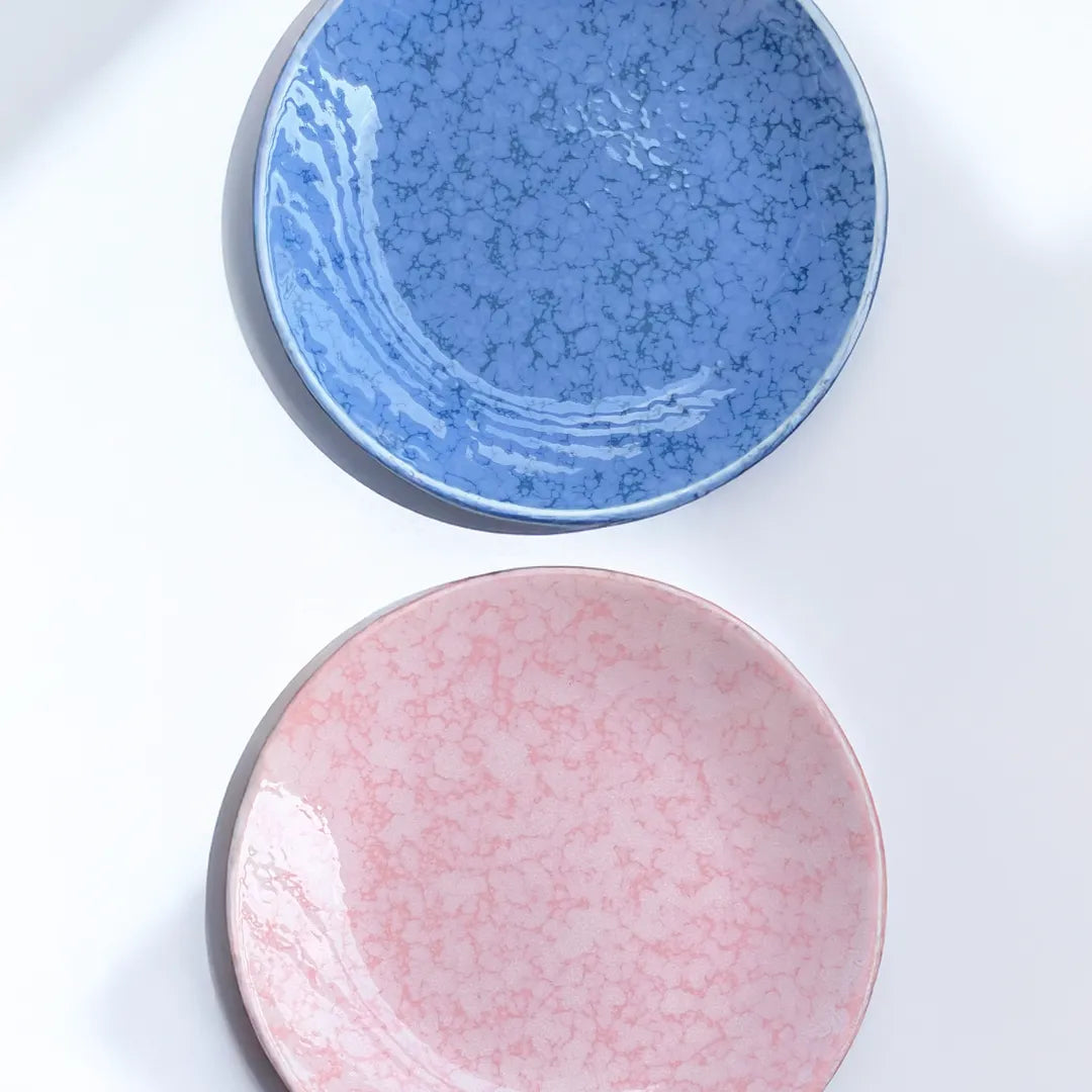 His & Hers Quarter Plates (set of 2)