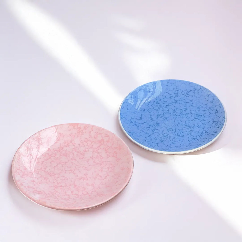 His & Hers Quarter Plates (set of 2)