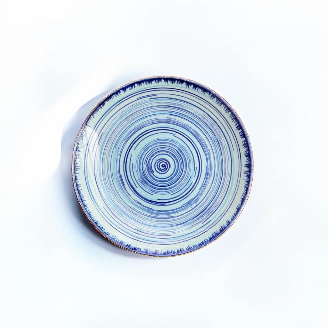 Sea Swirl Quarter Plates (set of 2)