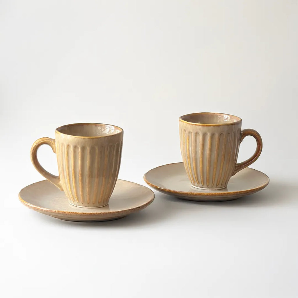 Light Gold Snack Sets (Set of 4)