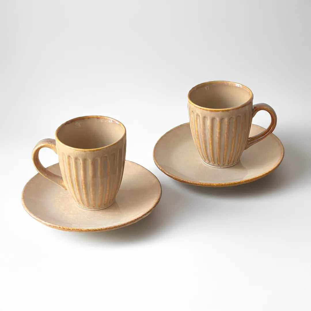 Light Gold Snack Sets (Set of 4)