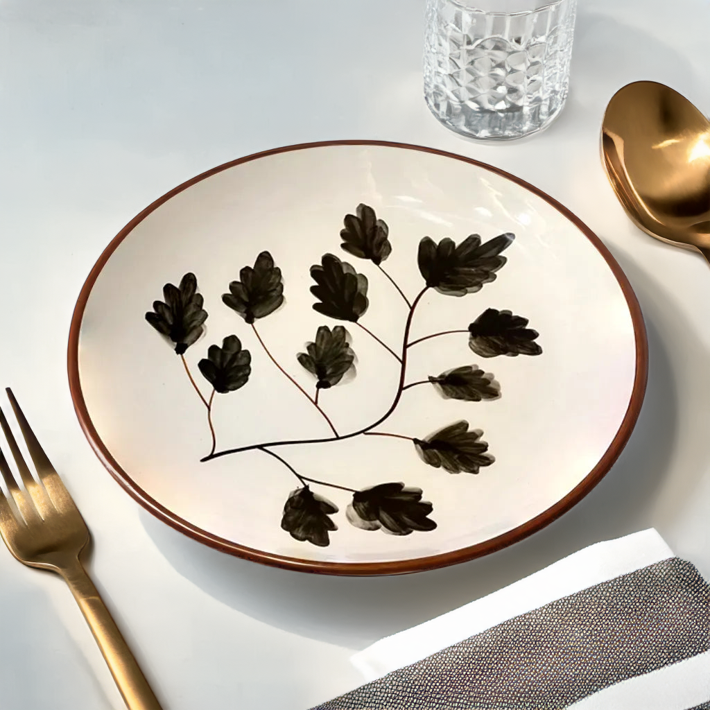 Olive Leaves Dinner Plate (10 inches)