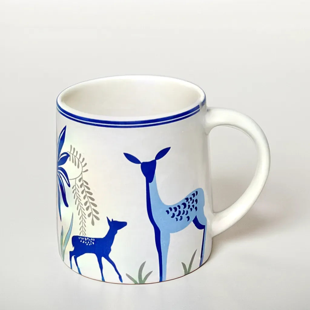 Blue Deer Coffee Mug