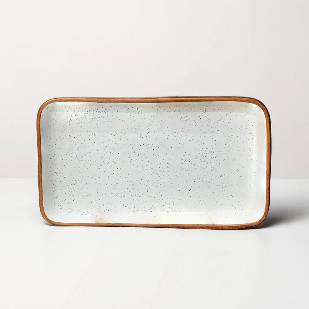 Stone White Serving Tray