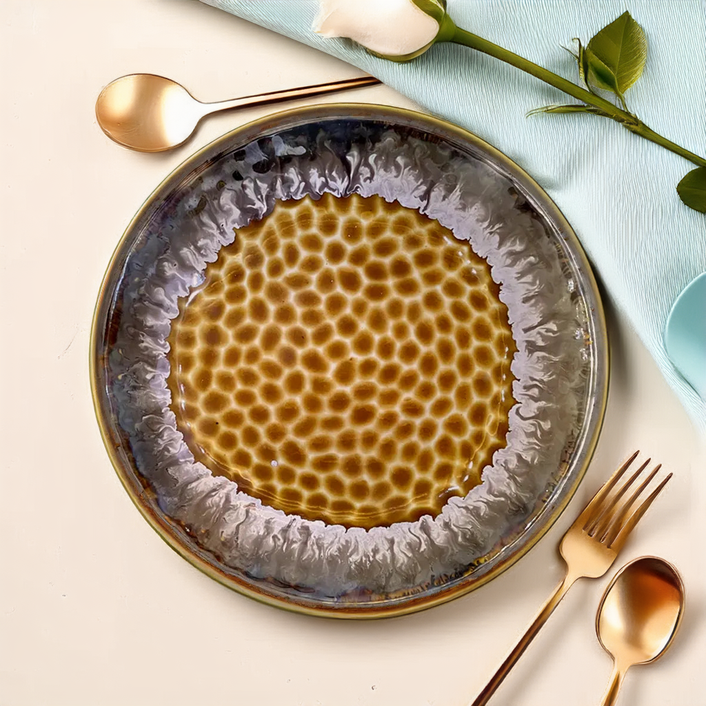 Honeycomb Smoke Snack Plate