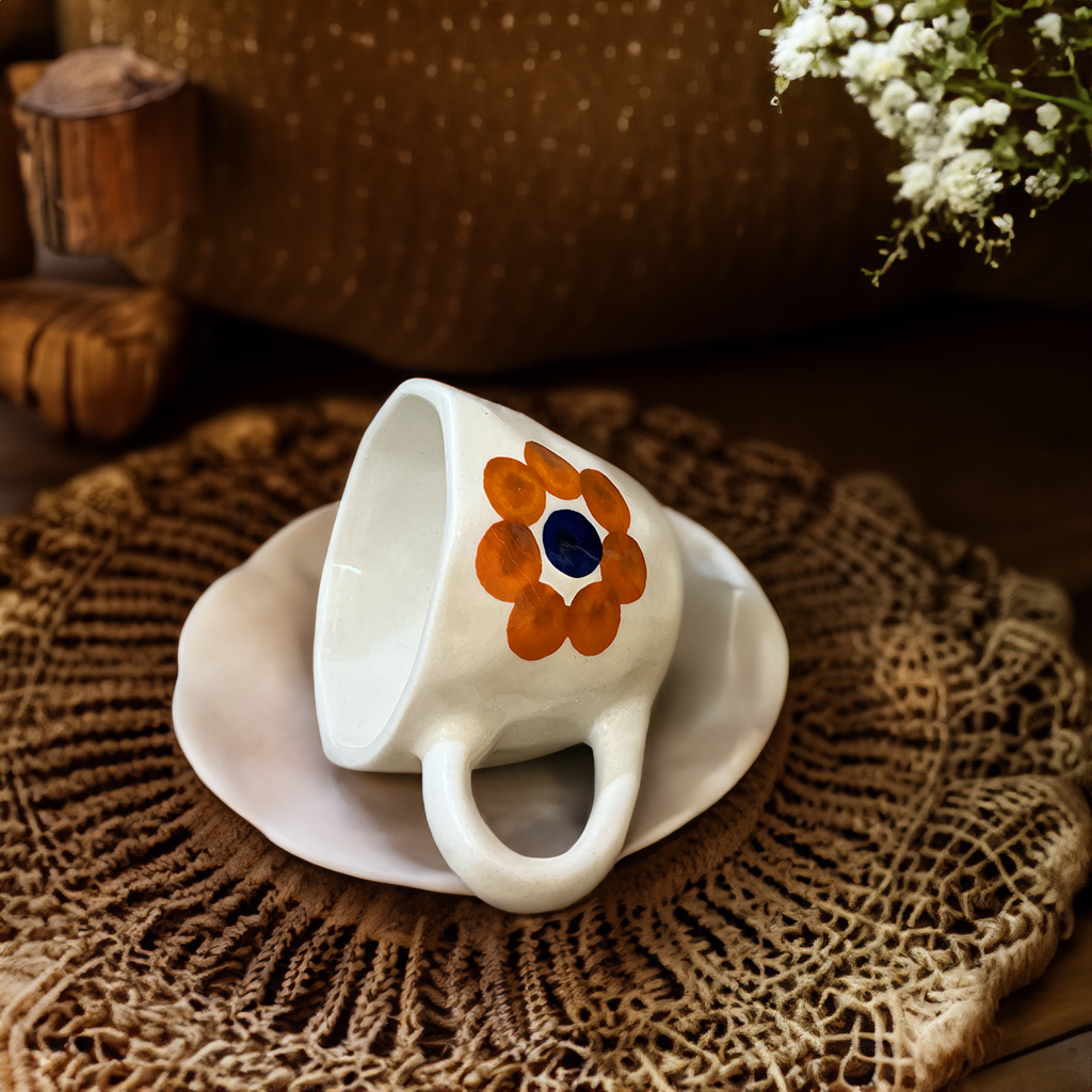 Marigold Blossom Mug
